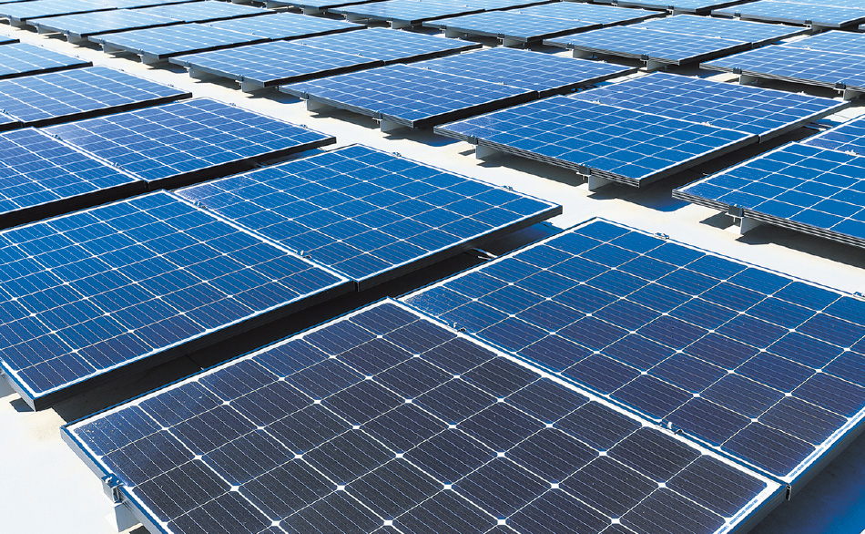 ソーラーパネルのイメージ写真